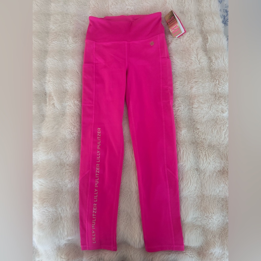 Lilly Pulitzer Hot Pink Leggings